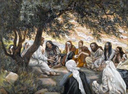 Jesus and the disciples